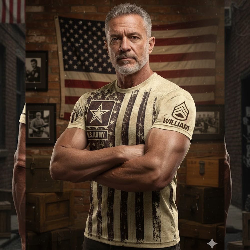 PTSD Is A Sign Of Absolute Strength US Military Veteran PTSD All Over Print Shirt For US Veteran H2511